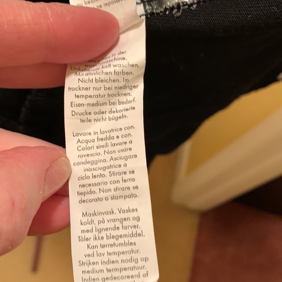 JustFab Black Jean Jacket with embroidered cut outs - Picture 11 of 13